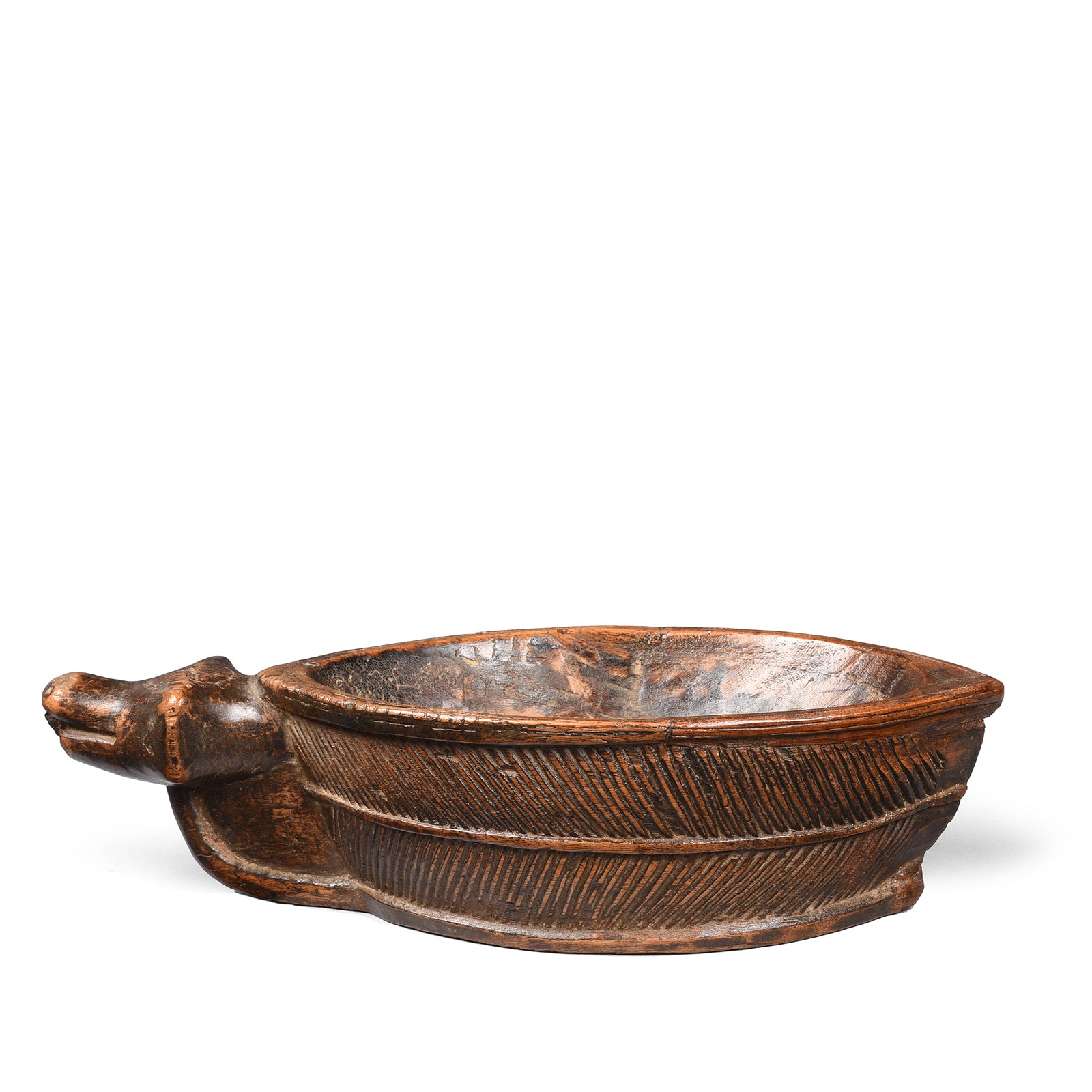 Carved Teak Indian Opium Grinder -19thC | INDIGO ANTIQUES