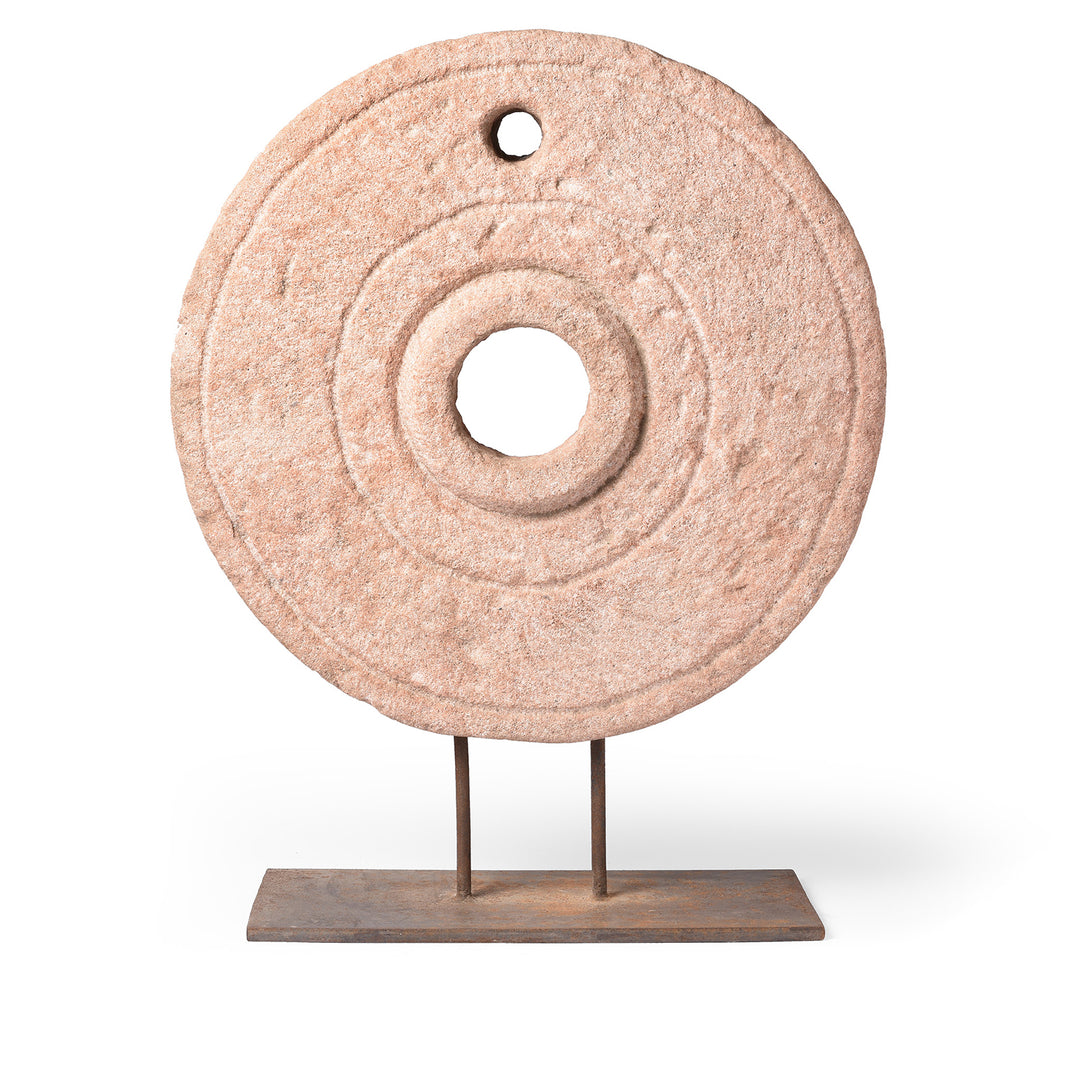 Indian Millstone From Rajasthan - Circa Ca - 1920's | Indigo Antiques