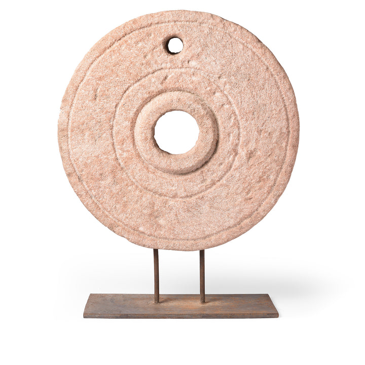 Indian Millstone From Rajasthan - Circa Ca - 1920's | Indigo Antiques