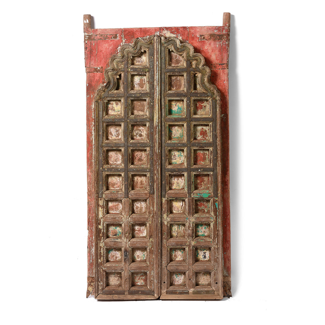 Peacock Window Shutter From Rajasthan - 18thC | Indigo Antiques