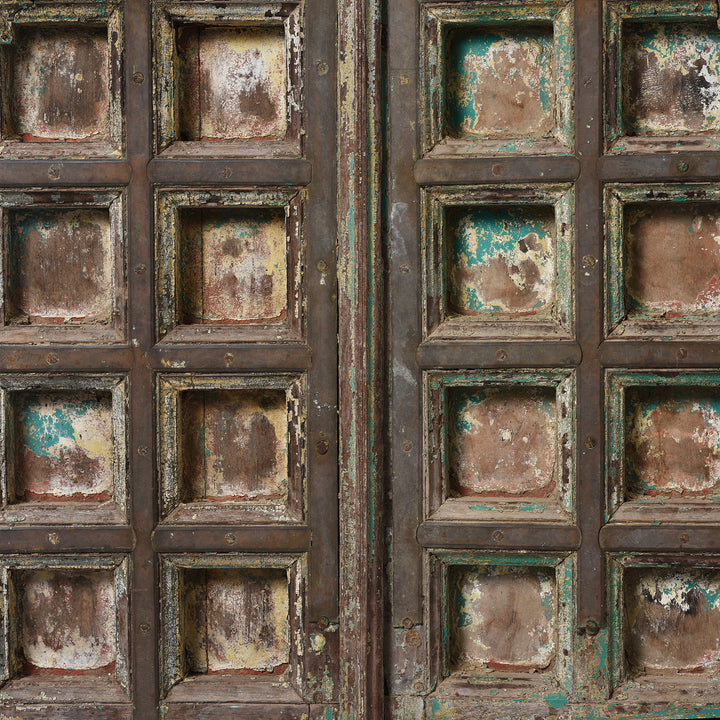 Detail From Peacock Window Shutter From Rajasthan - 18thC | Indigo Antiques