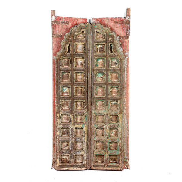Peacock Window Shutter From Udaipur - 18thC