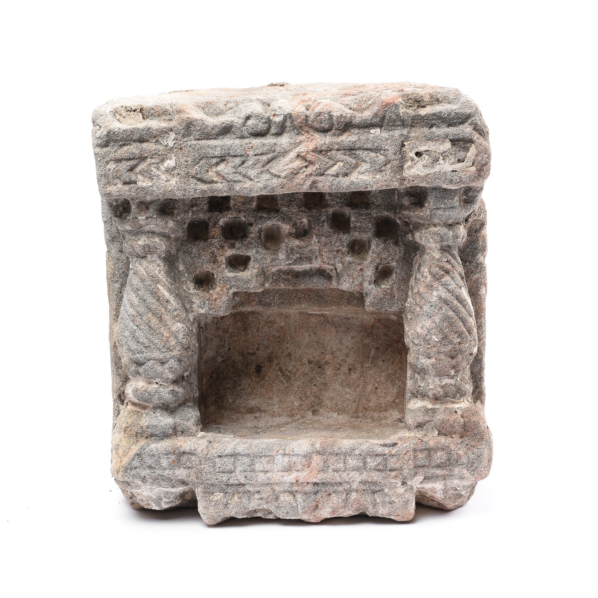 Antique Stone Lamp Niche From Gujarat - 19th Century | Indigo Antiques