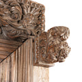 Carved Indian Teak Door From Kutch - 19thC