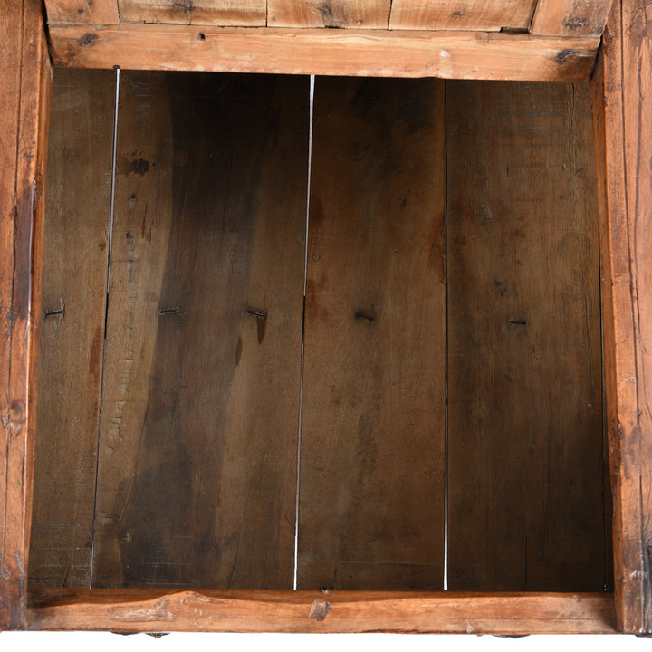 Interior Of Indian Stick Box Storage Chest From Jaisalmer - Circa 1920 | Indigo Antiques