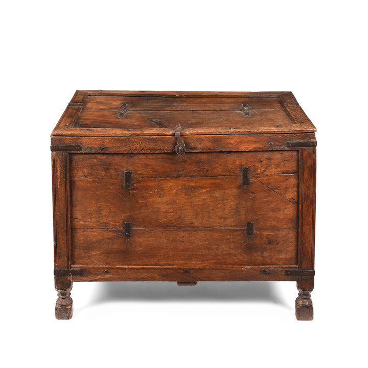 Roheda Wood Chest From Rajasthan - 19thC | Indigo Antiques