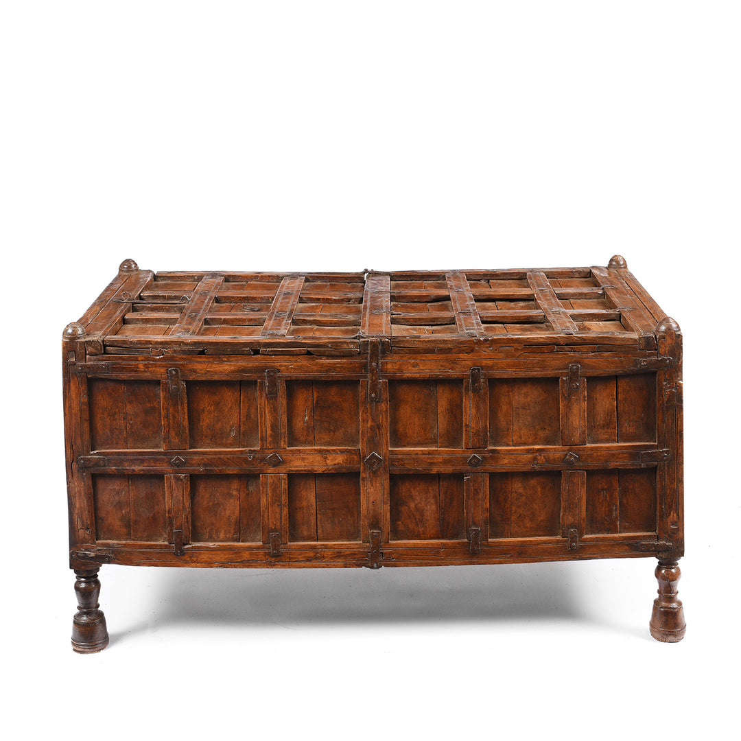 Indian Stick Box Chest From Jaisalmer - Ca 1920 | Indigo Antiques