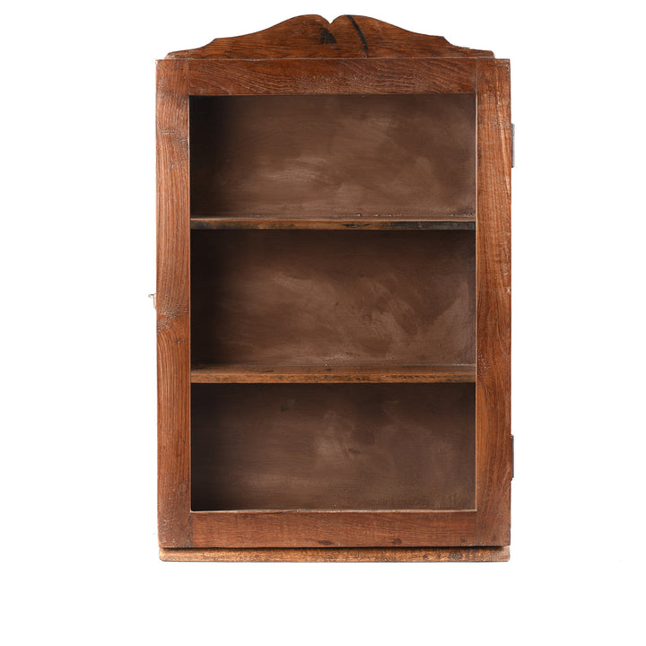 Glazed Teak Wall Cabinet From Gujarat - Ca 1930 | Indigo Antiques