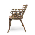 Outdoor Cast Iron Garden Chair - Heart Shape