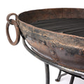 Old 1920's Kadai - Indian Fire Bowl From Rajasthan - 90cm