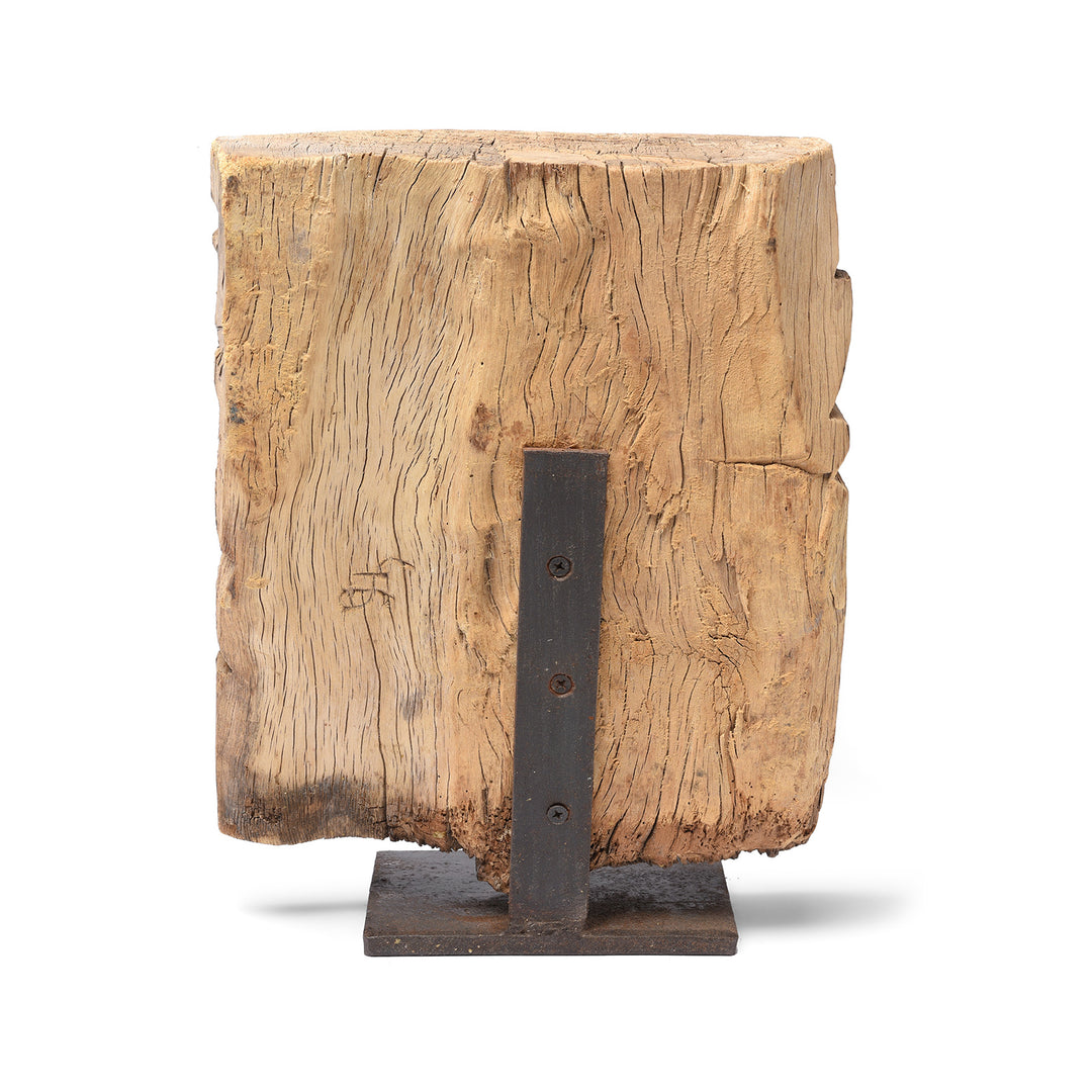 Reverse Of Carved Peacock Panel From A Ratha Yatra Chariot - 19thC | Indigo Antiques