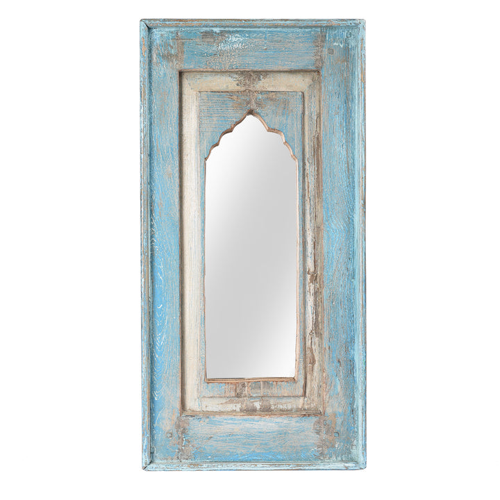 Mihrab Mirror Frame Made From Old Teak - 19thC | Indigo Antiques