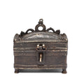 Brass Dhokra Work Money Box From Orissa - 19thC