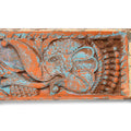 Carved Teak Lintel Panel From Madhya Pradesh - 19th Century