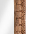Indian Mirror Made From Reclaimed Teak - 19th Century
