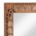 Indian Mirror Made From Reclaimed Teak - 19th Century