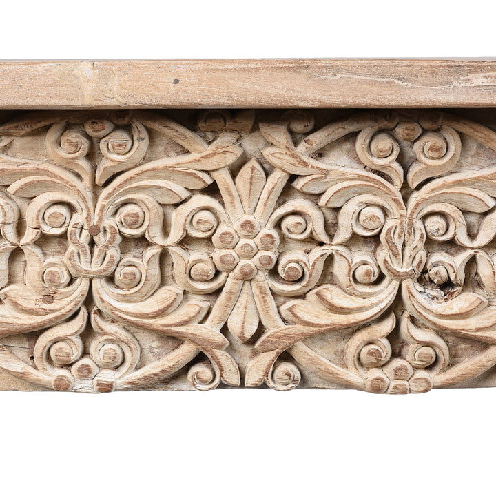 Bleached Console Table Made From Reclaimed Teak
