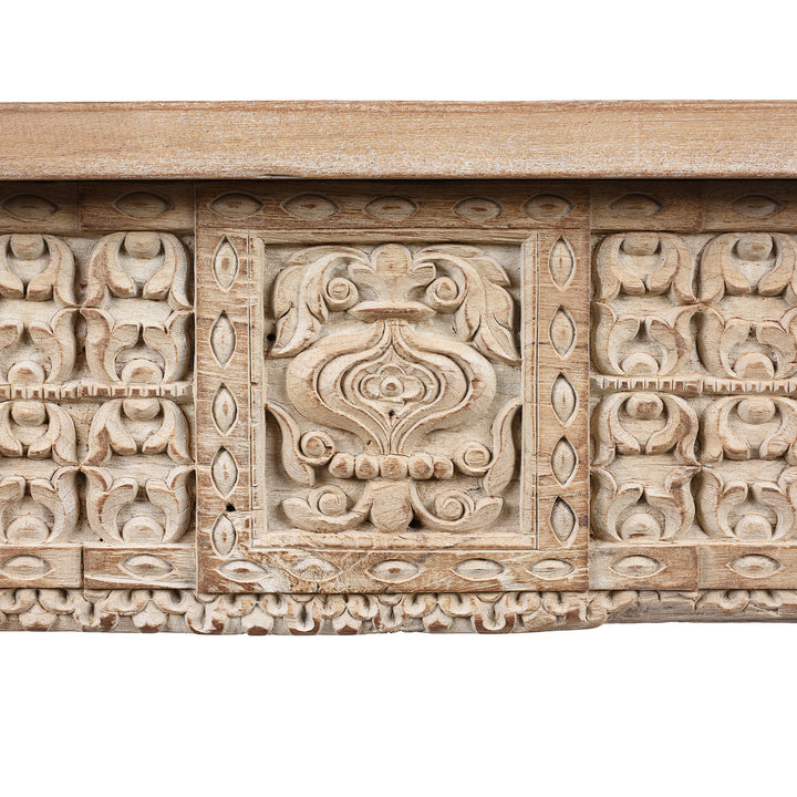Reclaimed Teakwood Console Table With Painted Finish | Indigo Antiques