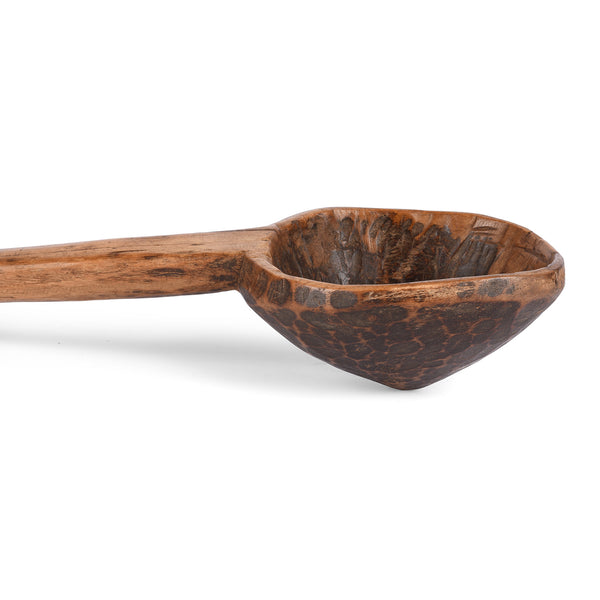 Vintage Wooden Spoon From Banswara - Ca 1920's