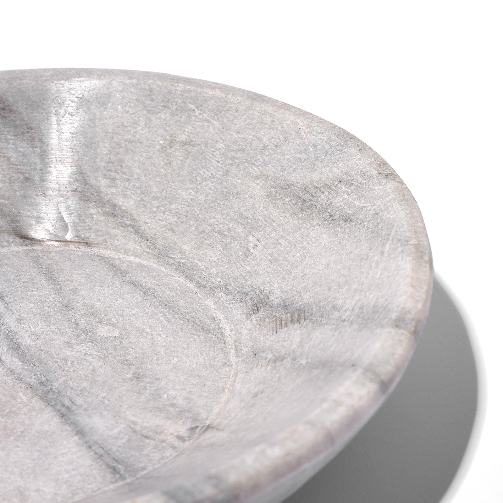 Detail From Hand Carved Marble Bowl - 21cm | Indigo Antiques