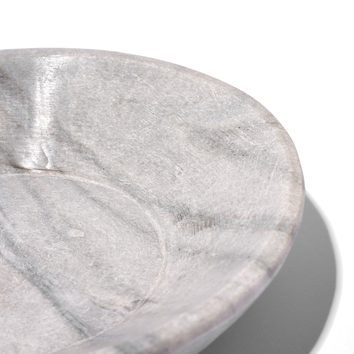 Detail From Hand Carved Marble Bowl - 21cm | Indigo Antiques