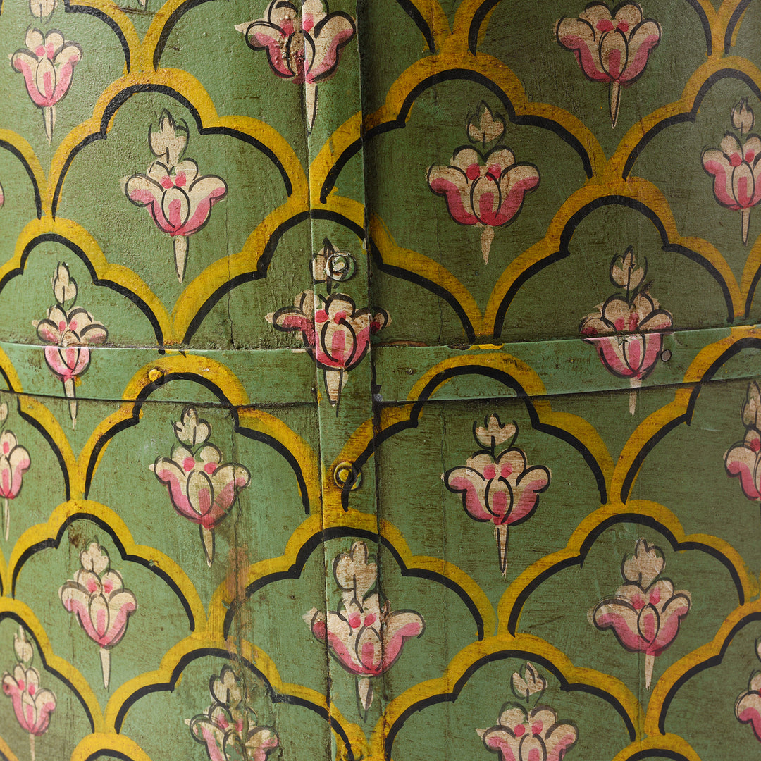 Painted Grain Measure Planter - Mughal Green