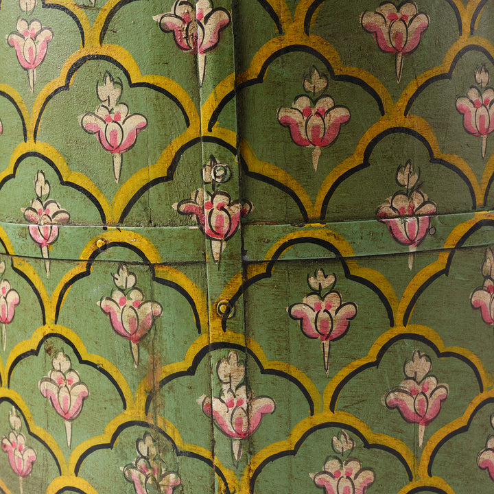 Painted Grain Measure Planter - Mughal Green