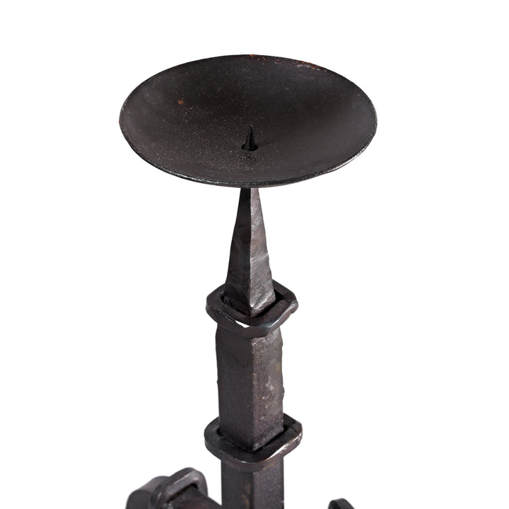 Spike Detail From Wrought Iron Candlestick From Rajasthan | Indigo Antiques