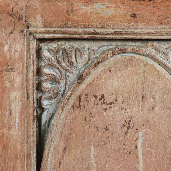 Pastel Painted  Sideboard Made From Reclaimed Teak