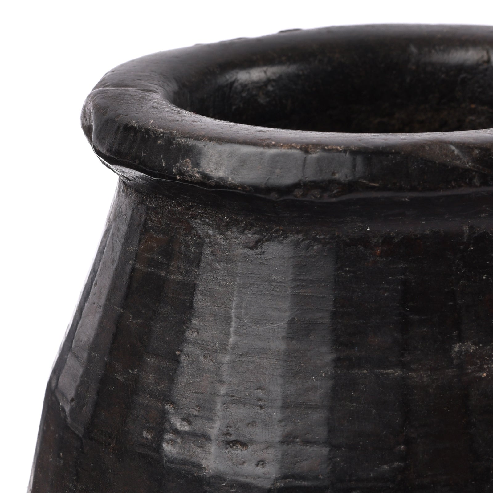 Vintage Indian Stone Plant Pot - Ca 1920's | Indigo Antiques