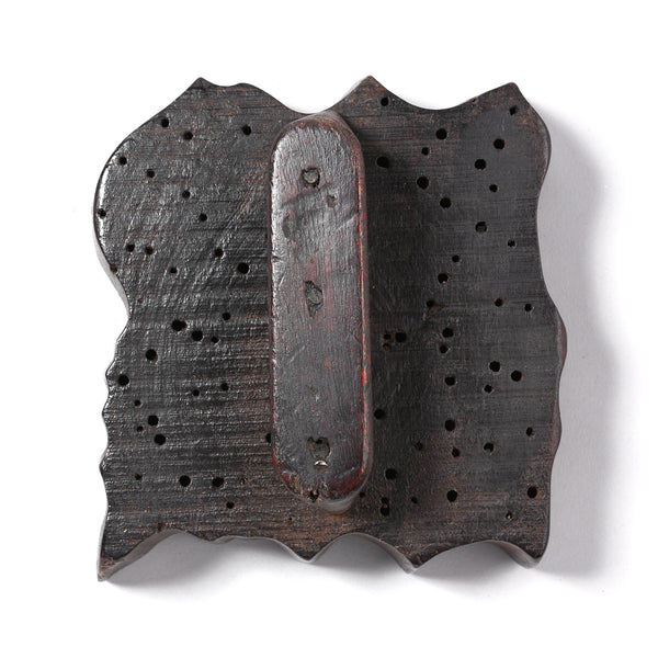 Old floral Textile Printing Block From Jaipur - Ca 1930