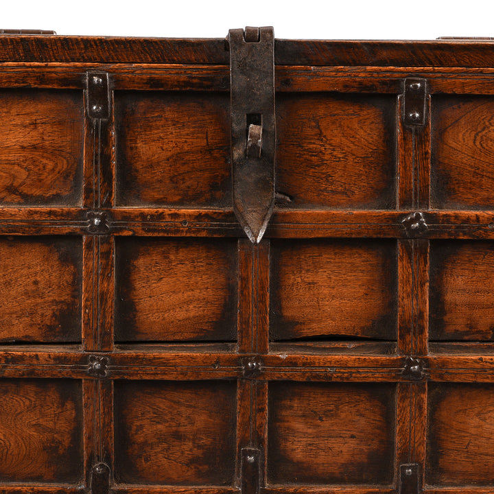 Detail From Antique Stick Box From Jaisalmer - 19th Century | Indigo Antiques