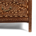 Indian Chest Of Drawers - With Later Bone Inlay Work Ca 1920