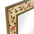 Hand Painted Chintz Style Mirror From Rajasthan