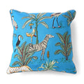 Jungle Animal Print Cushion with Pad - Various Colours