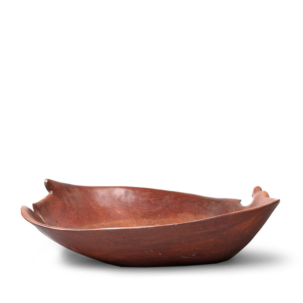 An East African Carved Wood Bowl With A Birds Head