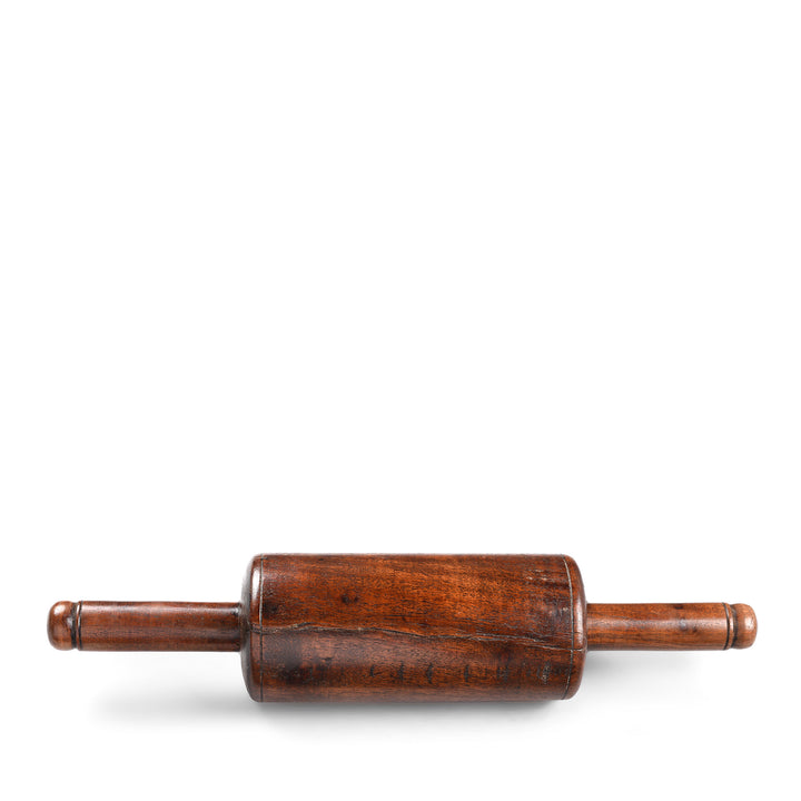 Old Indian Teak Rolling Pin From Rajasthan - Early 20thC | Indigo Antiques