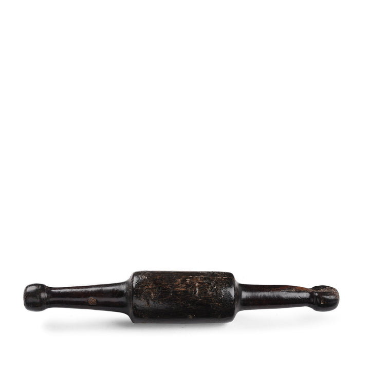 Old Indian Teak Rolling Pin From Rajasthan - Early 20thC | Indigo Antiques