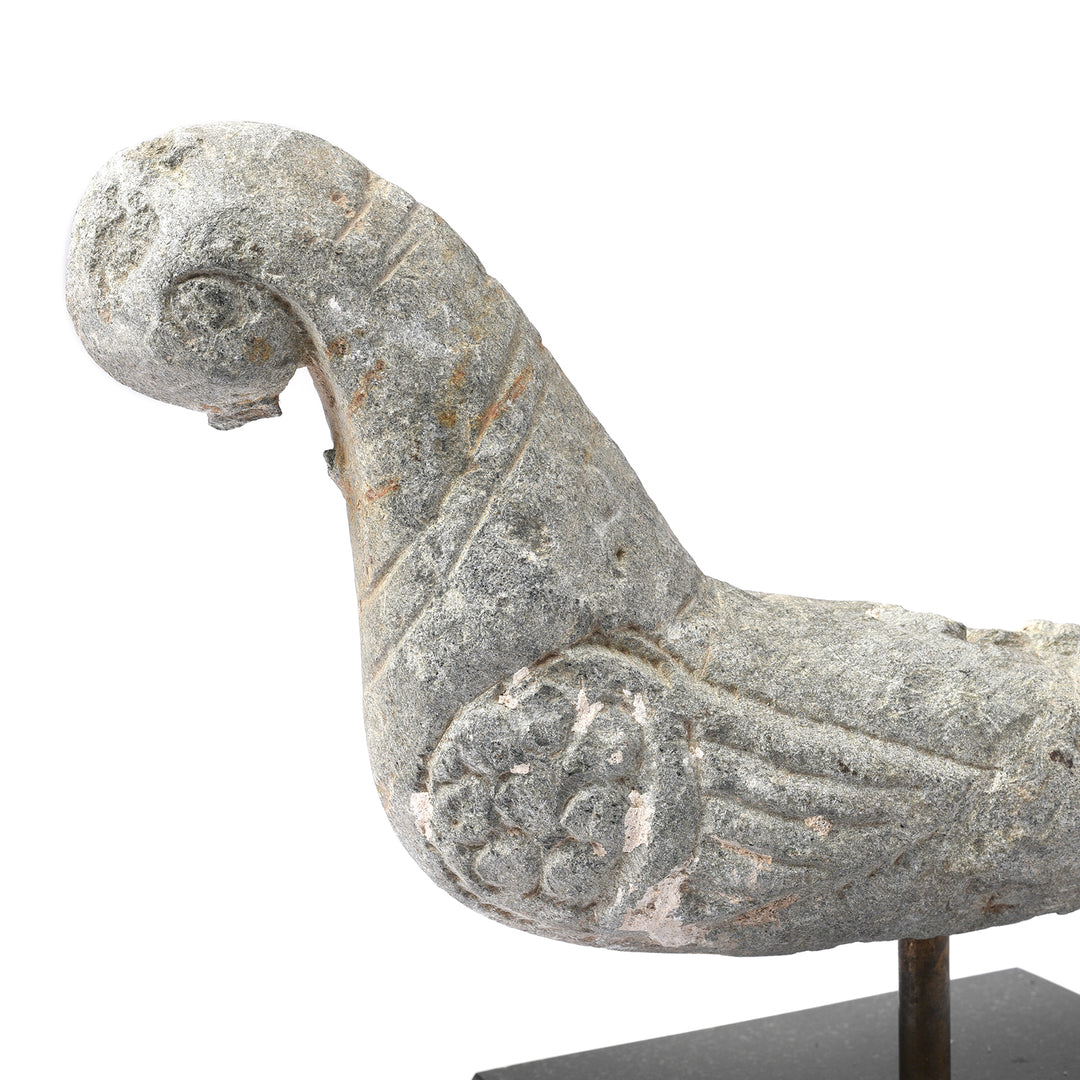 Stone Turban Hanger From Dungapur - 19thC | Indigo Antiques