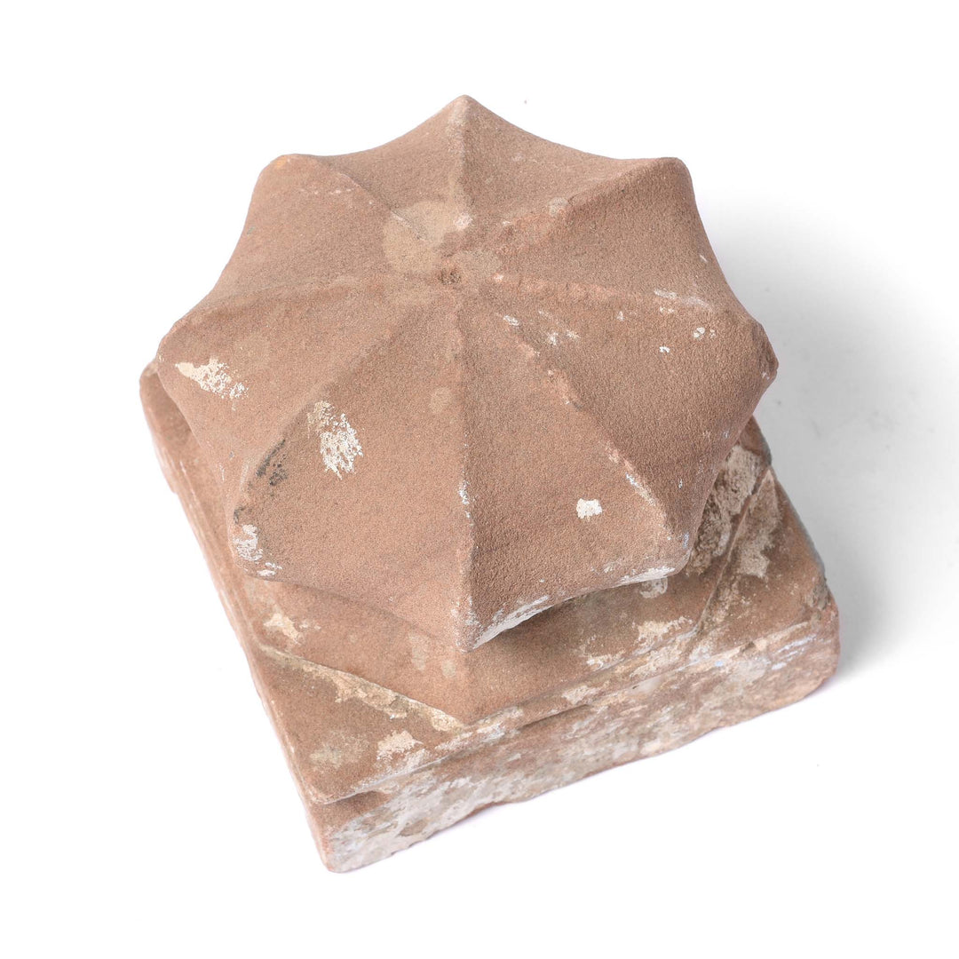 Top Down View Of Stone Weight from Rajasthan - 19thC | Indigo Antiques