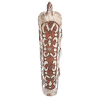 An Asmat Shield With Figures And Scrolls from New Guinea - Ca 85 yrs old