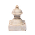 Hand Carved Marble Mughal Style Paperweight