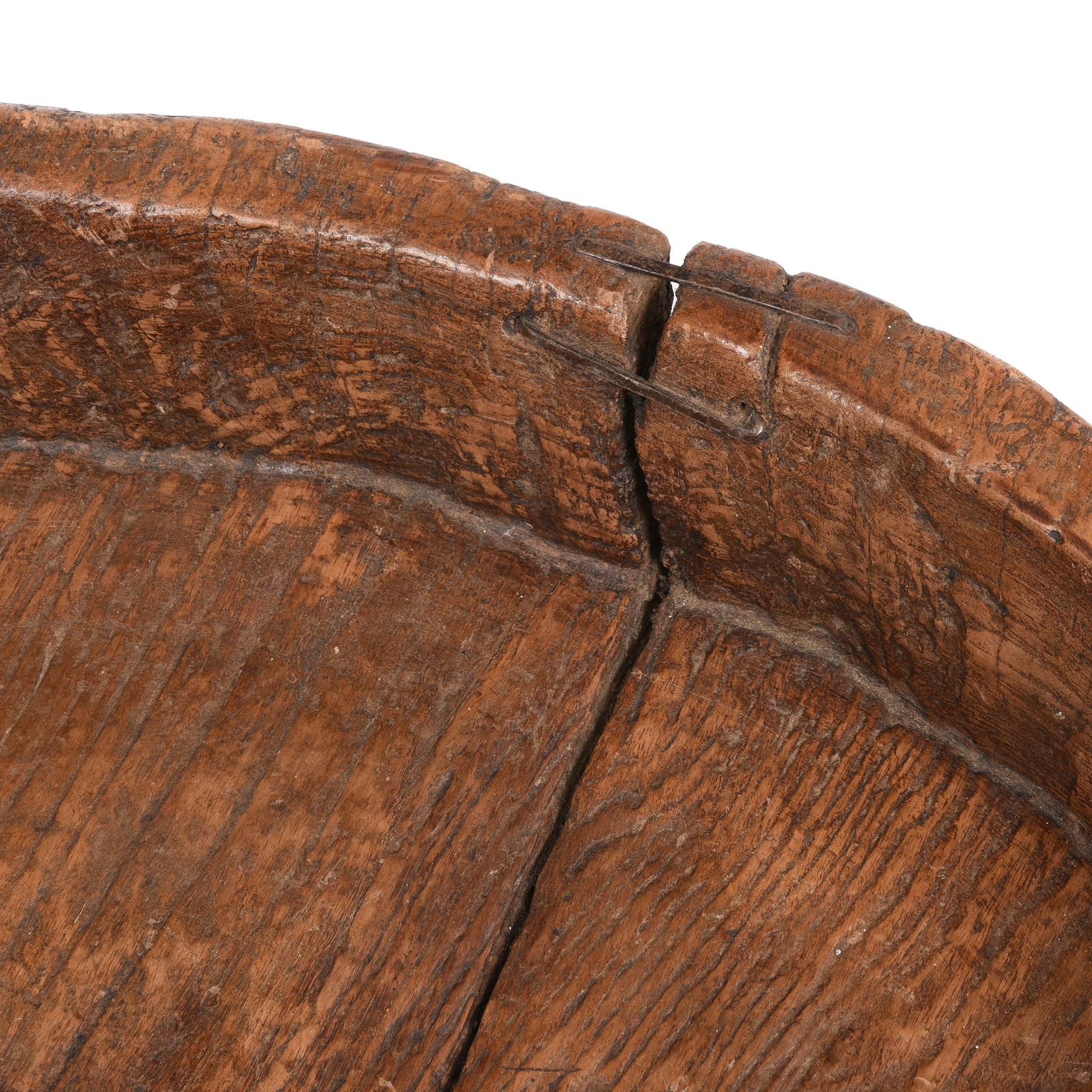 Detail From Cedar Rice Bowl From Banswara - 19thC | Indigo Antiques