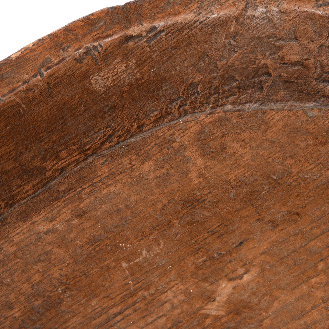 Detail From Cedar Rice Bowl From Banswara - 19thC | Indigo Antiques