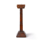 Teak Tribal Candlestick from Banswara - 19thC