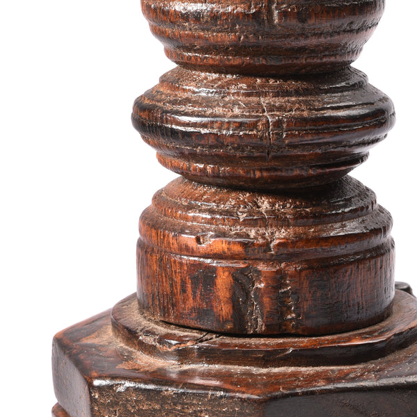 Old Tikka Ash Box from Kerala - 19thC