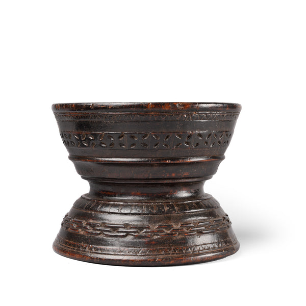 Teakwood Seed Drill From Kerala, South India - 19th Century