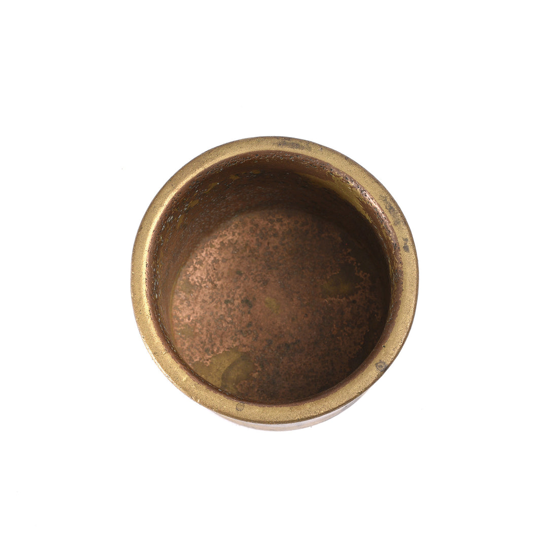 Antique Indian Ganga Jamuna Indian Panchpatra (Holy Water Vessel) - 19thC