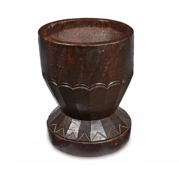 Grain Mortar from the Himalayas - 19thC