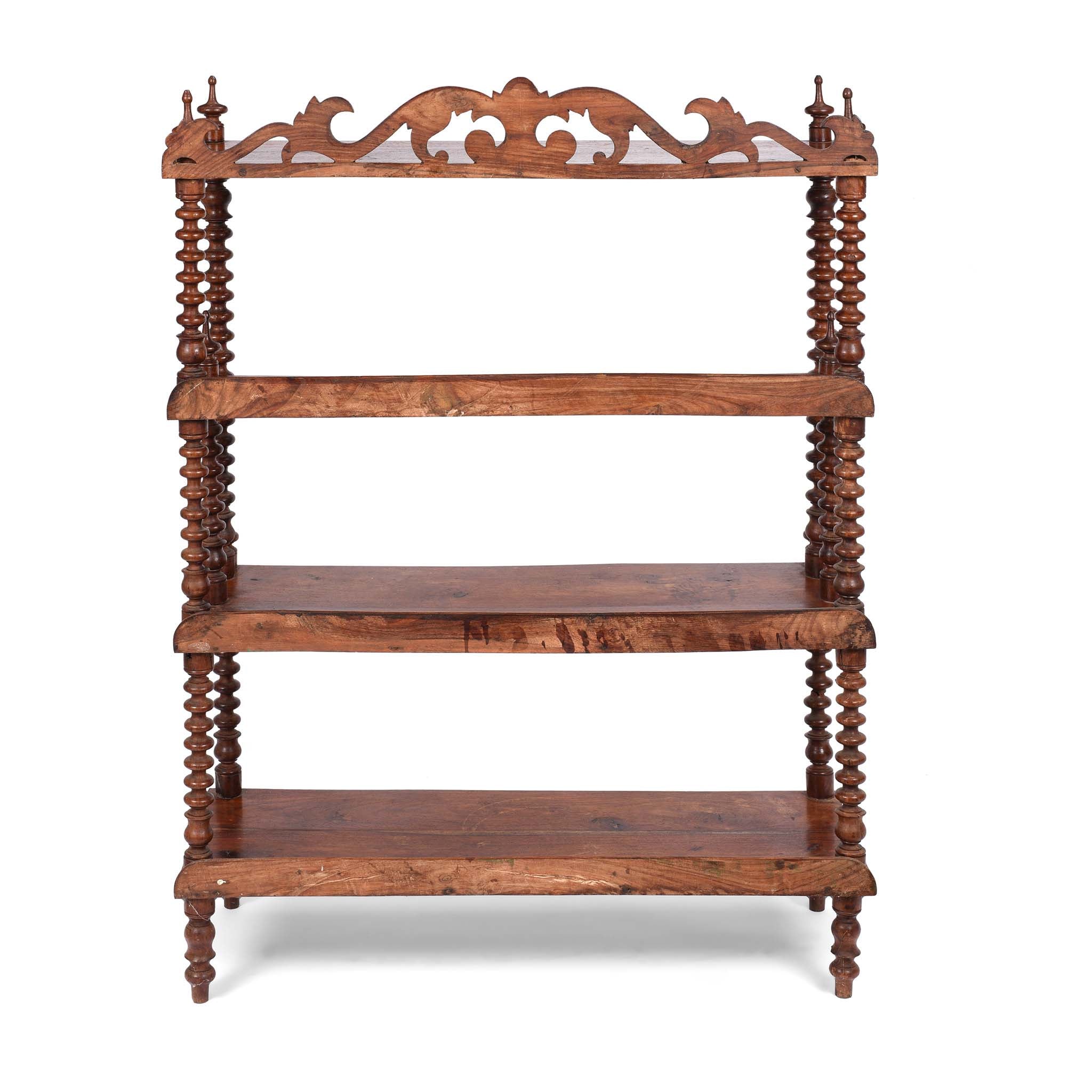 Reverse Of Bobbin Shelf from Gujarat - 19thC | Indigo Antiques